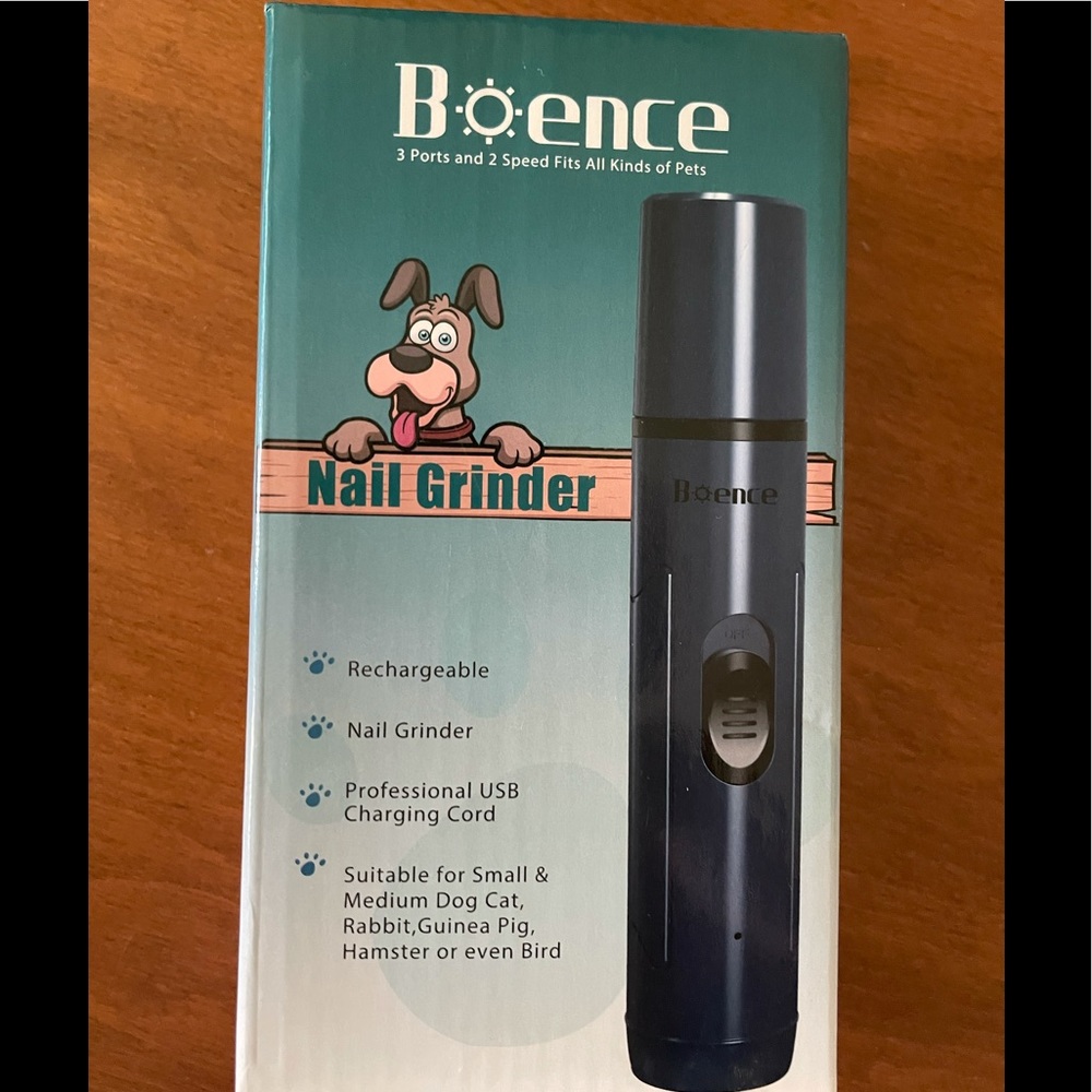Boence Pet Nail Grinder New